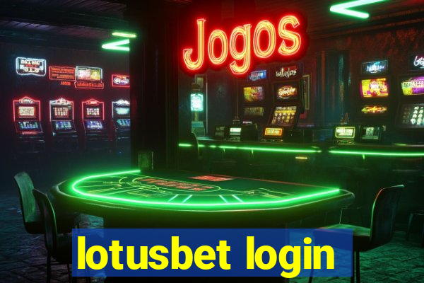 lotusbet login